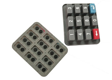 Custom silicone keypad for Calculator