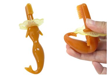 medical silicone molding-baby toothbrush