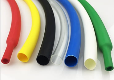 silicone tube in different colors