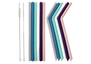 Reusable Drinking Silicone Straw
