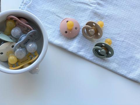 Boiling of silicone pacifier