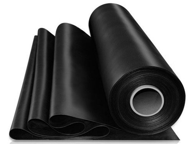 Synthetic rubber sheets
