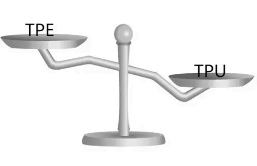 TPE is heavier than TPU